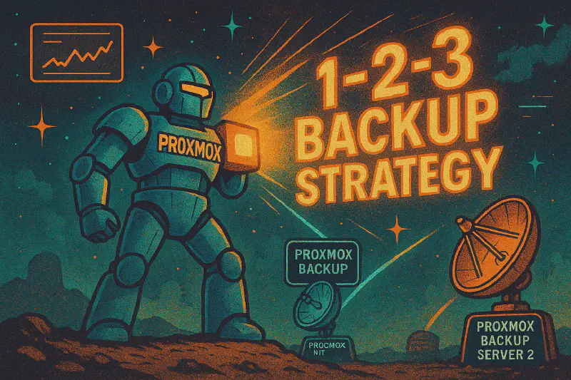Featured image of post 1-2-3 Backup-Strategy with Proxmox Backup Server