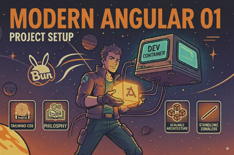 Featured image of post Modern Angular 01 - Project Setup